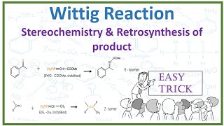 Wittig Reaction Mechanism Stereochemistry and Retrosynthesis [upl. by Remos]