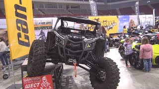 BRP CanAm Maverick X RS Turbo with SmartShox ATV 2023 Exterior and Interior [upl. by Kashden]