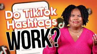 How To Use Hashtags On TikTok [upl. by Horne823]