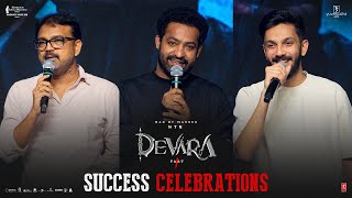 Devara Success Celebrations  NTR  Janhvi Kapoor  Koratala Siva  Anirudh  NTR Arts [upl. by Moyers695]