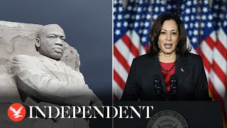 Watch again Vice President Kamala Harris delivers remarks on Martin Luther King Jr Day [upl. by Oicnerual347]