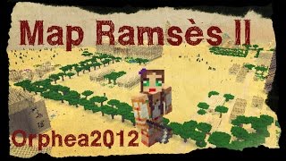 Minecraft  Ep 52 Ramsès II  Faire des magasins sous le temple chat mouton [upl. by Stanwinn]