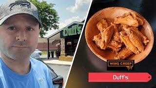 Duffs Orchard Park NY  Chicken Wings Review  WING CREEP [upl. by Anaeerb]