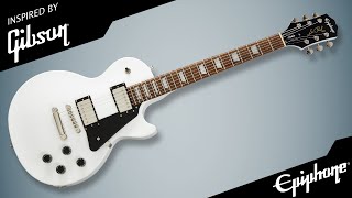 Epiphone Les Paul Studio Alpine White sound amp review [upl. by Ella]