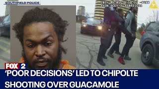 Southfield Chipolte shooting over guacamole Police reveal new details [upl. by Buckley84]