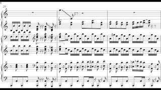 popn music 13 カーニバル  fffff piano part score [upl. by Halilak680]