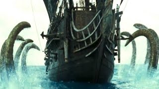 Pirates Of The Caribbean 2  The Kraken Battle Scene [upl. by Animahs]