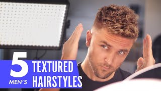 Short hair Inspiration  Mens Textured Hairstyles  Slikhaar TV [upl. by Trefor]