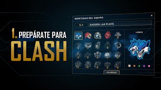 Todo lo que debes saber sobre Clash 1 Creación de equipos  League of Legends [upl. by Nyrmak238]