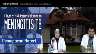 Presentasi Diagnosis amp Penatalaksanaan Meningitis TB [upl. by Saloma21]