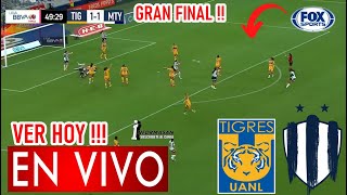 Tigres vs Monterrey En Vivo DONDE VER PARTIDO HOY JUEGA TIGRES VS MONTERREY Femenil Campeón de C [upl. by Lynus584]