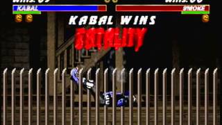 Mortal Kombat Trilogy All Finishing Moves [upl. by Nerred]