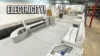 Building My Dream Yacht From Scratch Pt 16  WEVE GOT ELECTRICITY [upl. by Gnous]