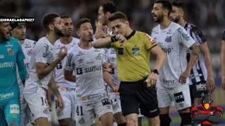 FLAMENGO 1 X 2 SANTOS NO BRASILEIRÃO SITUAÇÃO DRAMÁTICA [upl. by Adamis]