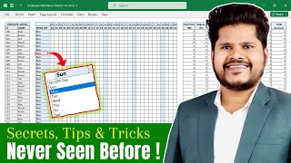 New  🔥 Fully Automated Attendance Sheet in Excel  Youve Never Seen Before [upl. by Sou]