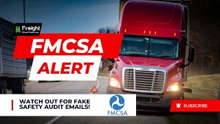 FMCSA Scam Alert Don t Fall for Fake Safety Audits [upl. by Akelahs]