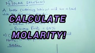 Master Molarity Calculate Concentration of Solutions Easily [upl. by Gustavo]