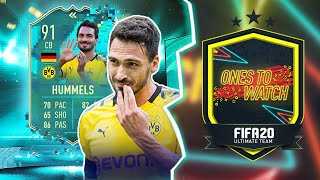 FLASHBACK Mats Hummels 💫 amp OTW upgrade SBC  FIFA 20 Ultimate Team [upl. by Lodnar]