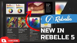 New Features in Rebelle 5 [upl. by Appleton]