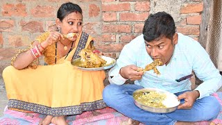 पगली खाई साबुत चिकन करीBhojpuri comedy [upl. by Aleda904]