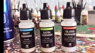 How to use Varnishes for models [upl. by Llertnahs134]