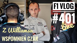 F1 Vlog 401 Roberta wspomnienia z Williamsa Leclerc rozbija się w Ferrari Russell liderem składu [upl. by Ecyak]