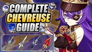 CHEVREUSE GUIDE How To Play Best Builds Weapons Artifacts Team Comps amp MORE in Genshin Impact [upl. by Aicenev]