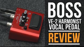 BOSS VE  Vocal Harmonist Pedal Review  Guitar Interactive Magazine [upl. by Aenahs621]