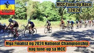 Mga Finalist ng 2024 National Championship nag tuneup sa MCC  MCC TuneUp Race  My Cycling Diary [upl. by Nosemaj]