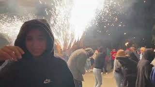 Calella celebra Correfoc 2023 [upl. by Ayyidas]