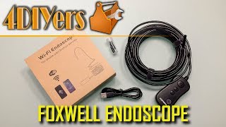 Review Foxwell 1080P Wireless Borescope Endoscope [upl. by Idoc804]