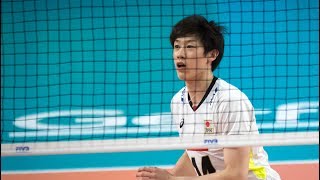 石川祐希 Yuki Ishikawa Japan vs Slovenia 2017 FIVB World League [upl. by Storz948]