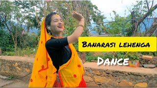 BANARASI LEHENGA DANCE  mashakbeen SHWETA MEHRANEW kumauni song dance video youtube [upl. by Akimaj464]