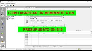 COMO AGREGAR UN MEMBRETE EN EL S10 [upl. by Suoirtemed]