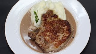 Pork Chops in Wine Sauce with Michaels Home Cooking [upl. by Mohorva]