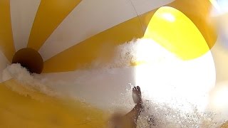 Cones Water Slide at WaterPark Faliraki [upl. by Hephzibah633]