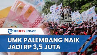 UMK Kota Palembang 2023 Naik 75 Persen Menjadi Rp 35 Juta Diteken sejak 29 November 2022 [upl. by Arlina]