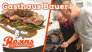 Kochstunde mit Frank Steak auf Gemüse mit Bratkartoffeln  48  Rosins Restaurants  Kabel Eins [upl. by Kristianson523]