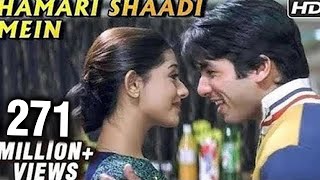 Hamari Shaadi Mein  Vivah  Shahid Kapoor Amrita Rao  Superhit Bollywood Song [upl. by Sven]