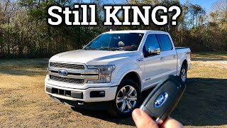 Review Can the Ford F150 Still be the 2019 KING of FullSize Trucks [upl. by Ayotak]