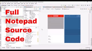 Android notepad source code complete Requirement of time 2019 [upl. by Nelsen341]