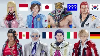 Every Language In TEKKEN [upl. by Llenahs210]