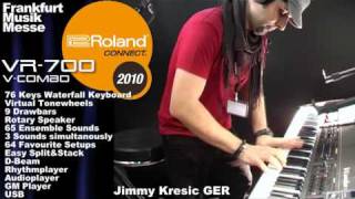 VCombo VR700 Frankfurt Musikmesse 2010 Booth Demo [upl. by Vaughn]