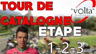 Pro Cycling Manager 2017  Tour De Catalogne 2018  Etape 1 2 et 3 [upl. by Danika]