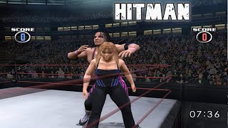 Bret Hart vs Molly Holly  Bad Blood  HitMan  IronMan  Mixed  WWE Smackdown vs Raw [upl. by Amer]