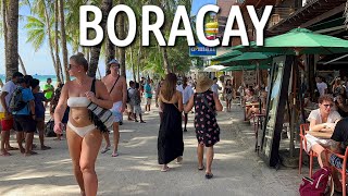 🇵🇭 4K  BORACAY TOUR in 2024  Station 321  BEST Beach in the World  Philippines 2024 [upl. by Graniela]