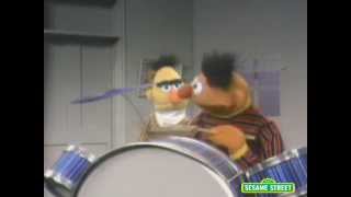 Sesame Street Bert amp Ernie Play Drums [upl. by Osmund]