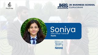 Meet Sonia From JKBS Graduate to Nestlé Professional  A Journey of Growth and Success [upl. by Albertina]