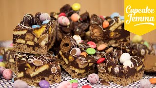 Easter Egg Chocolate Fridge Cake  the best way to use up your Easter Eggs   Cupcake Jemma [upl. by Harle]