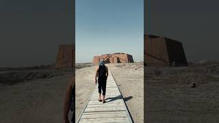 Ziggurat of Ur aka Gateway to Heaven history iraq mesopotamia explore travel fyp trending [upl. by Purdy]